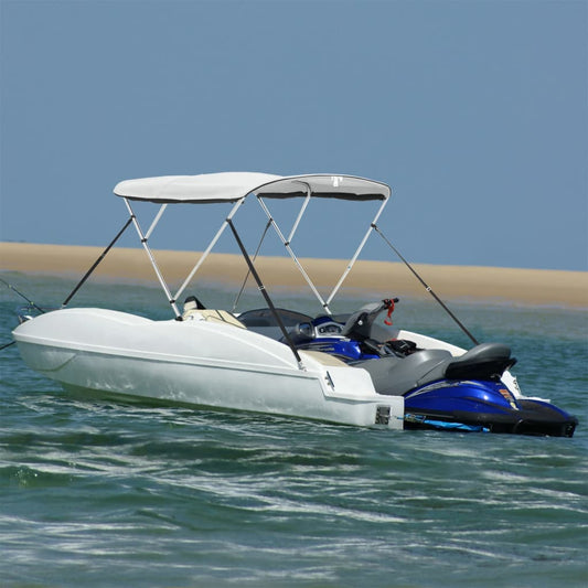 3-bow Bimini Top with Mesh Sidewalls 72.0x(66.9-71.7)x53.9"