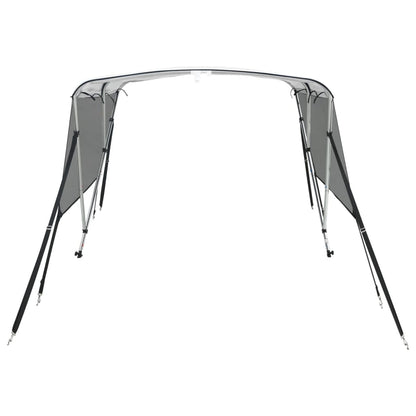 3-bow Bimini Top with Mesh Sidewalls 72.0x(72.8-78.0)x53.9"