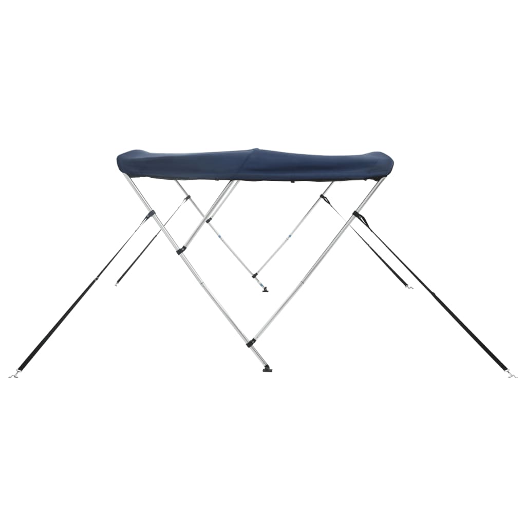 3-bow Bimini Top with Mesh Sidewalls 72.0x(72.8-78.0)x53.9"