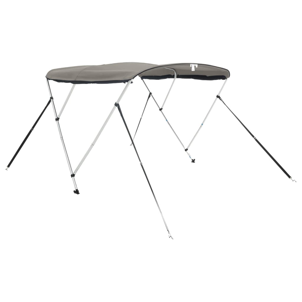 3-bow Bimini Top with Mesh Sidewalls 72.0x(60.6-65.7)x53.9"