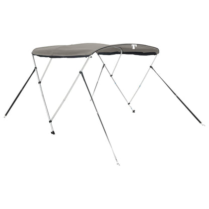 3-bow Bimini Top with Mesh Sidewalls 72.0x(60.6-65.7)x53.9"