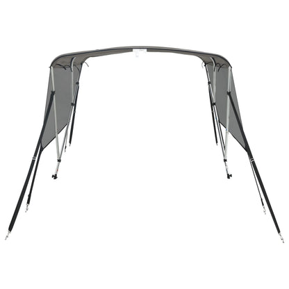 3-bow Bimini Top with Mesh Sidewalls 72.0x(60.6-65.7)x53.9"