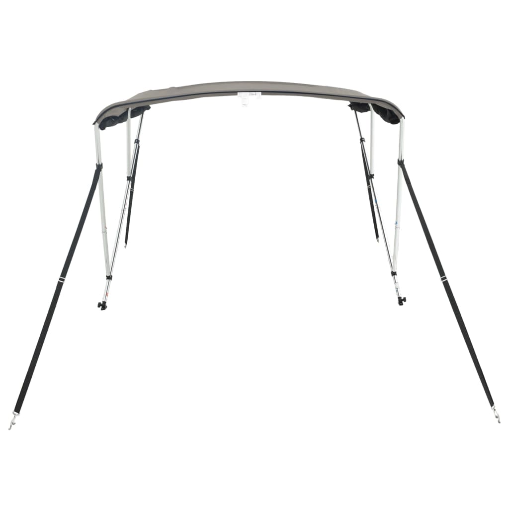 3-bow Bimini Top with Mesh Sidewalls 72.0x(60.6-65.7)x53.9"
