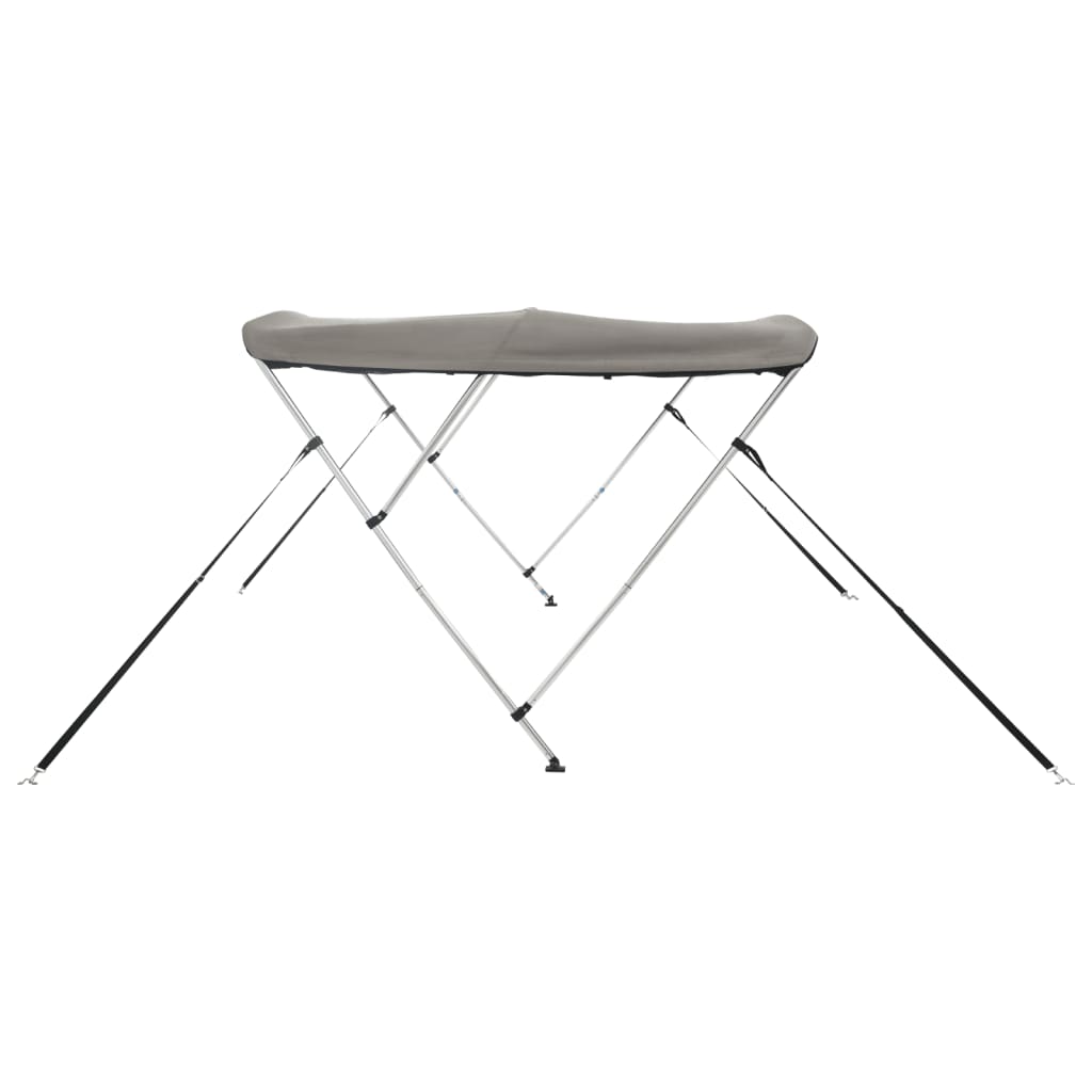 3-bow Bimini Top with Mesh Sidewalls 72.0x(60.6-65.7)x53.9"