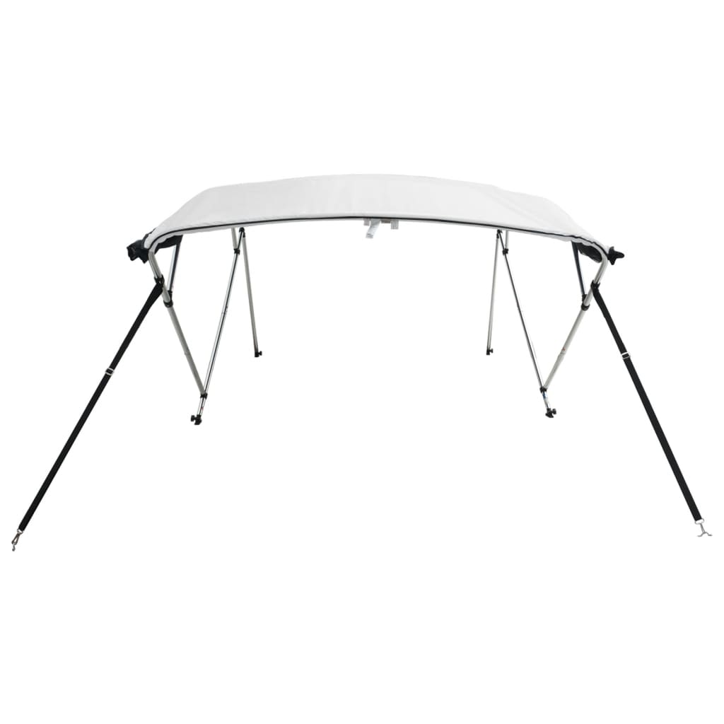 4-bow Bimini Top with Mesh Sidewalls 95.7x(66.9-71.7)x53.9"