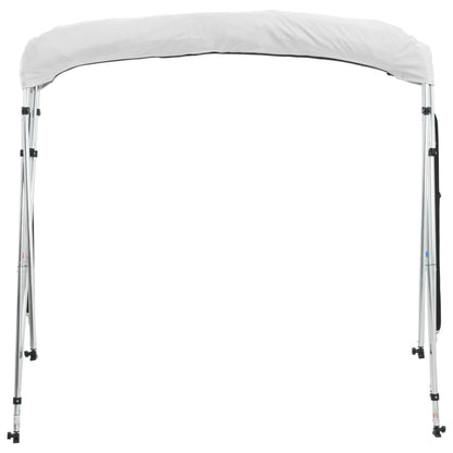 4-bow Bimini Top with Mesh Sidewalls 95.7x(66.9-71.7)x53.9"