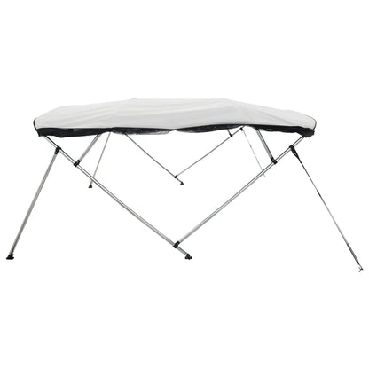 4-bow Bimini Top with Mesh Sidewalls 95.7x(66.9-71.7)x53.9"
