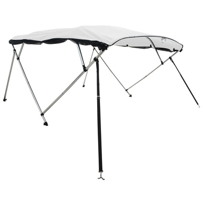 4-bow Bimini Top with Mesh Sidewalls 95.7x(78.7-83.9)x53.9"