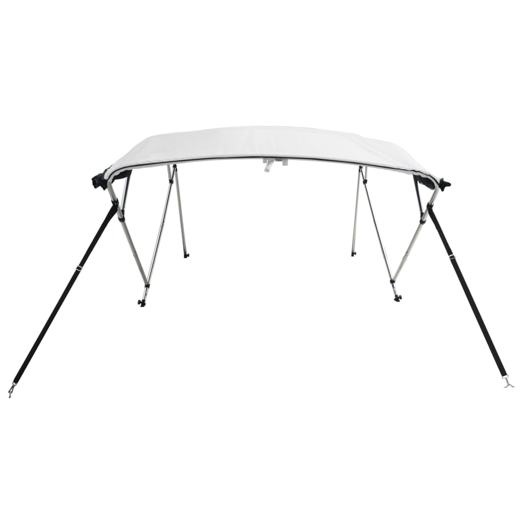 4-bow Bimini Top with Mesh Sidewalls 95.7x(78.7-83.9)x53.9"