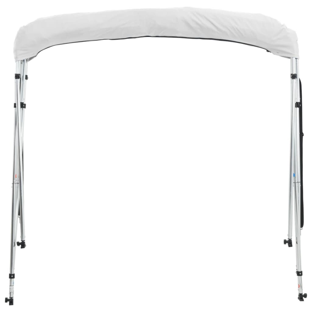 4-bow Bimini Top with Mesh Sidewalls 95.7x(78.7-83.9)x53.9"