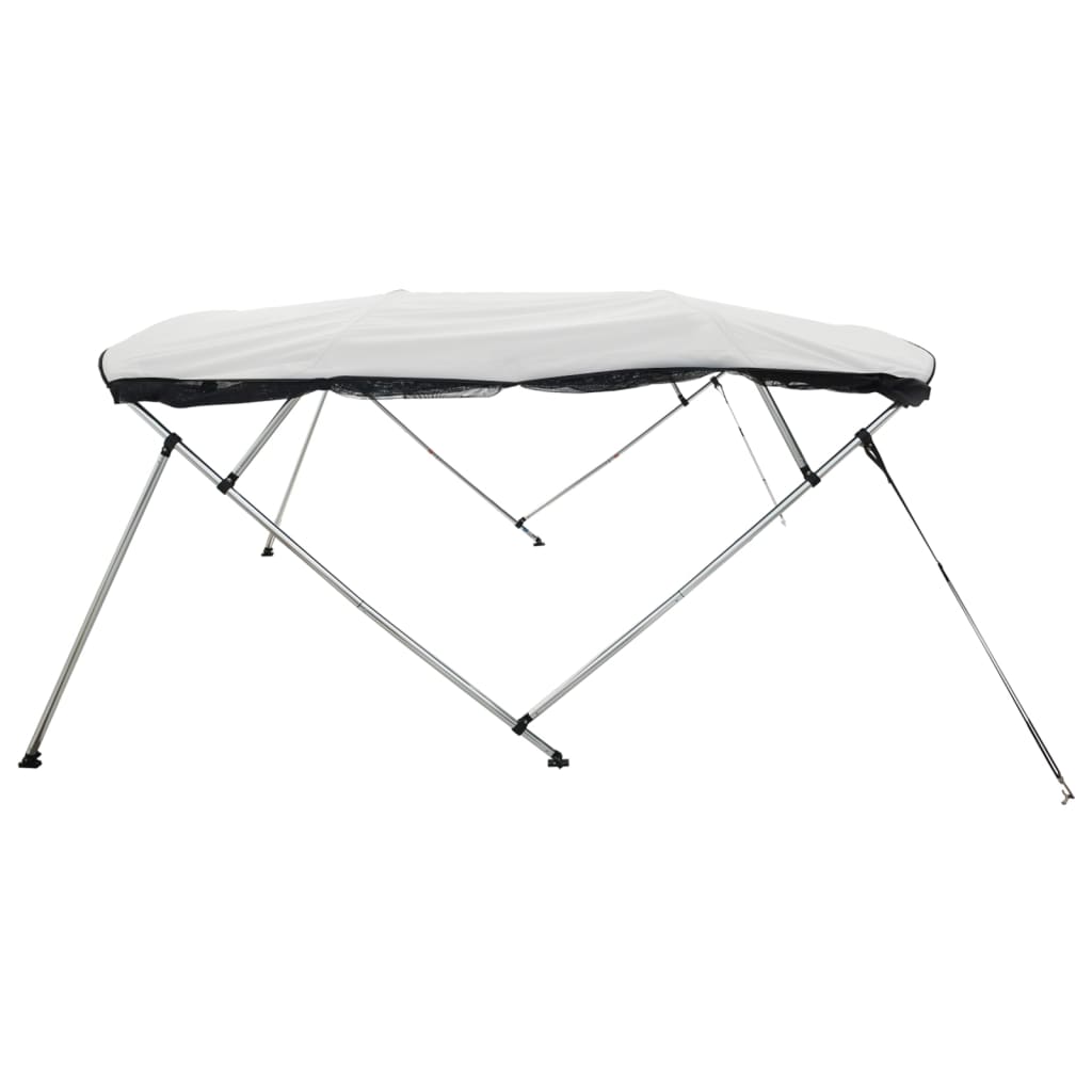 4-bow Bimini Top with Mesh Sidewalls 95.7x(78.7-83.9)x53.9"