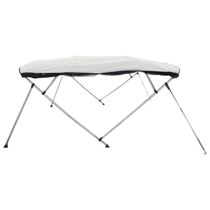 4-bow Bimini Top with Mesh Sidewalls 95.7x(78.7-83.9)x53.9"