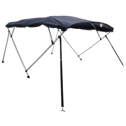 4-bow Bimini Top with Mesh Sidewalls 95.7x(78.7-83.9)x53.9"