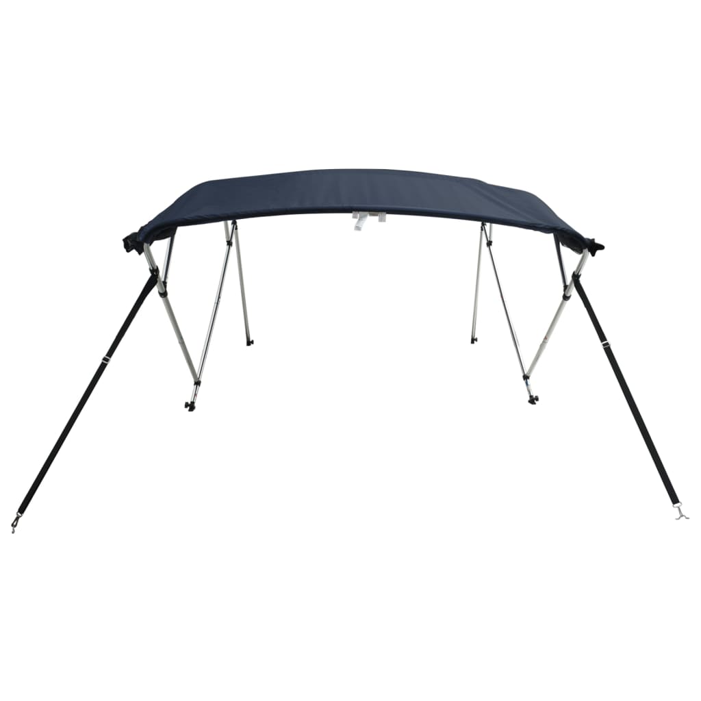 4-bow Bimini Top with Mesh Sidewalls 95.7x(78.7-83.9)x53.9"