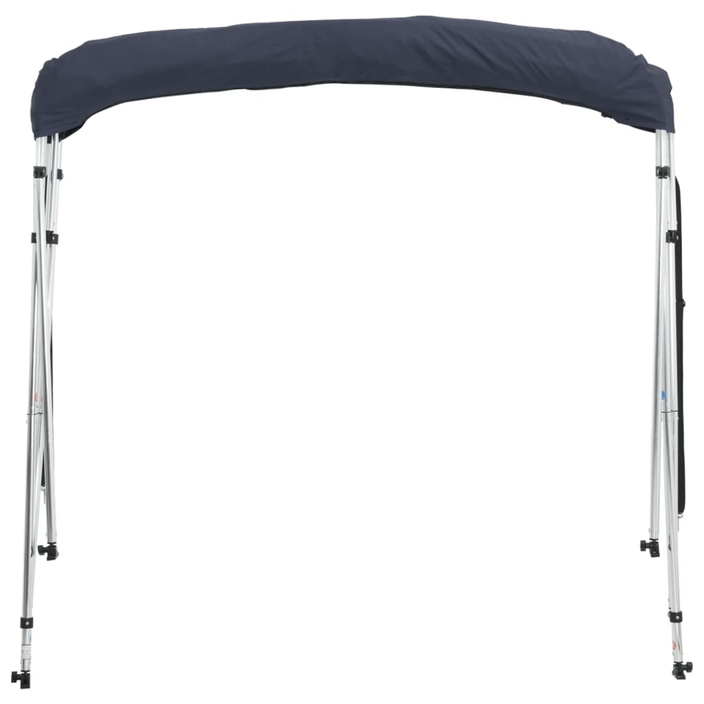 4-bow Bimini Top with Mesh Sidewalls 95.7x(78.7-83.9)x53.9"