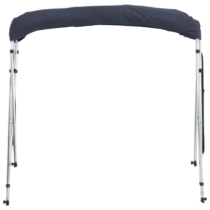 4-bow Bimini Top with Mesh Sidewalls 95.7x(78.7-83.9)x53.9"