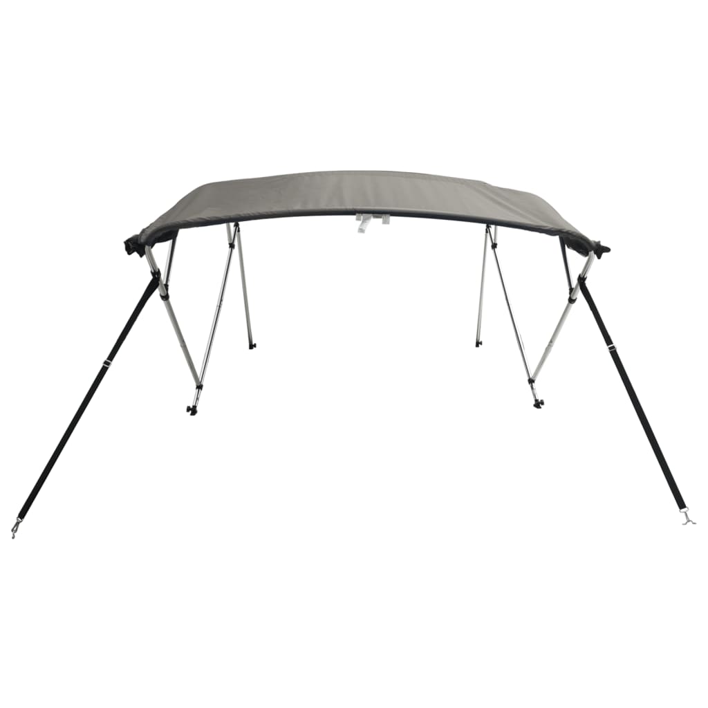 4-bow Bimini Top with Mesh Sidewalls 95.7x(90.6-96.1)x53.9"