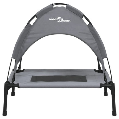 Dog Bed Anthracite 600D Oxford fabric and textilene Medium