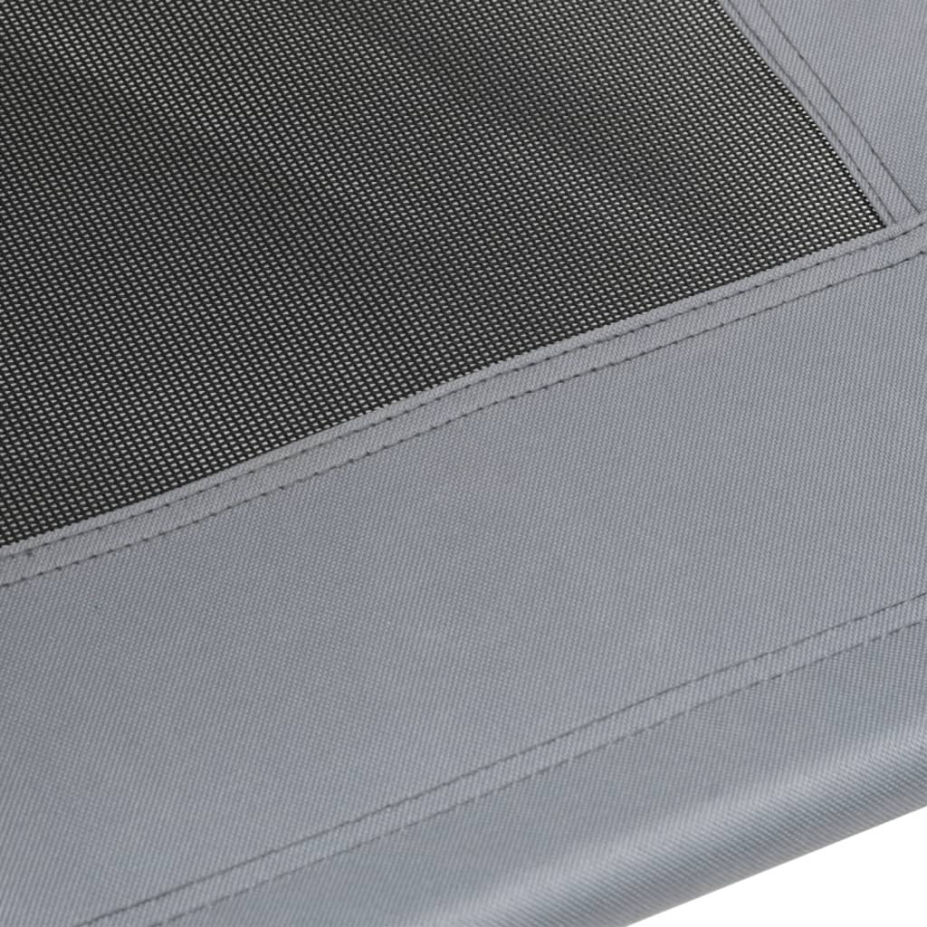 Dog Bed Anthracite 600D Oxford fabric and textilene Medium