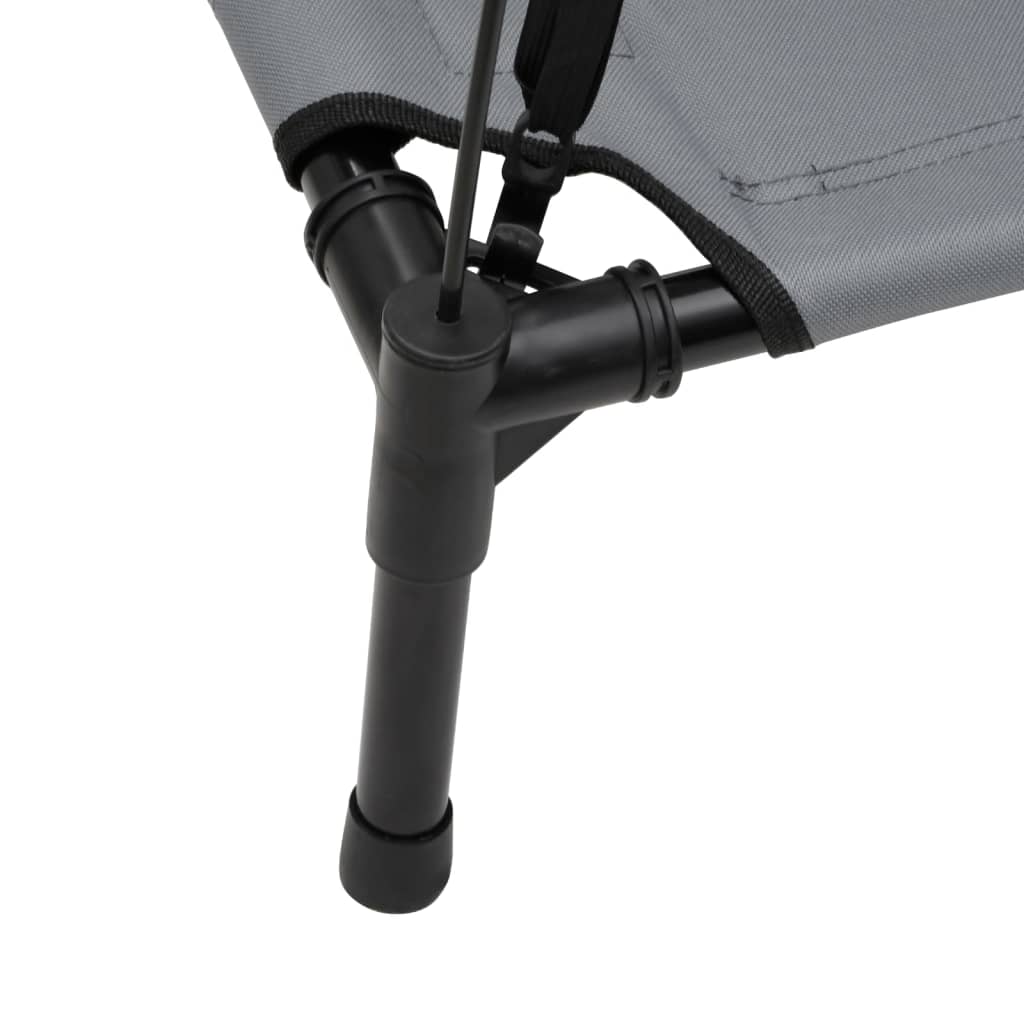 Dog Bed Anthracite 600D Oxford fabric and textilene Medium