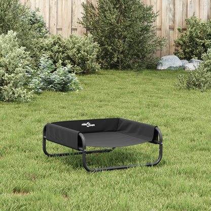 Elevated Dog Bed Anthracite 600D Oxford fabric, Powder-coated steel