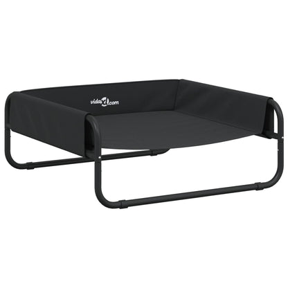 Elevated Dog Bed Anthracite 600D Oxford fabric, powder-coated steel