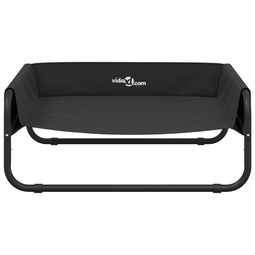 Elevated Dog Bed Anthracite 600D Oxford fabric, powder-coated steel