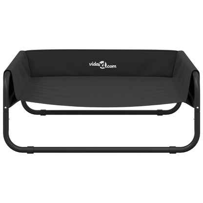 Elevated Dog Bed Anthracite 600D Oxford fabric, powder-coated steel