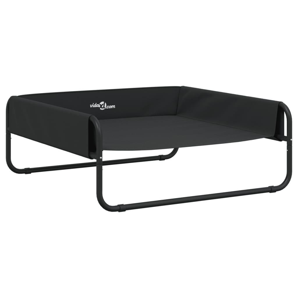Elevated Dog Bed Anthracite 600D Oxford fabric, powder-coated steel