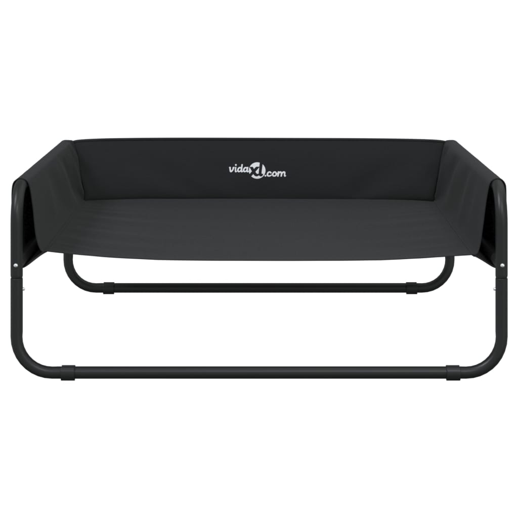 Elevated Dog Bed Anthracite 600D Oxford fabric, powder-coated steel