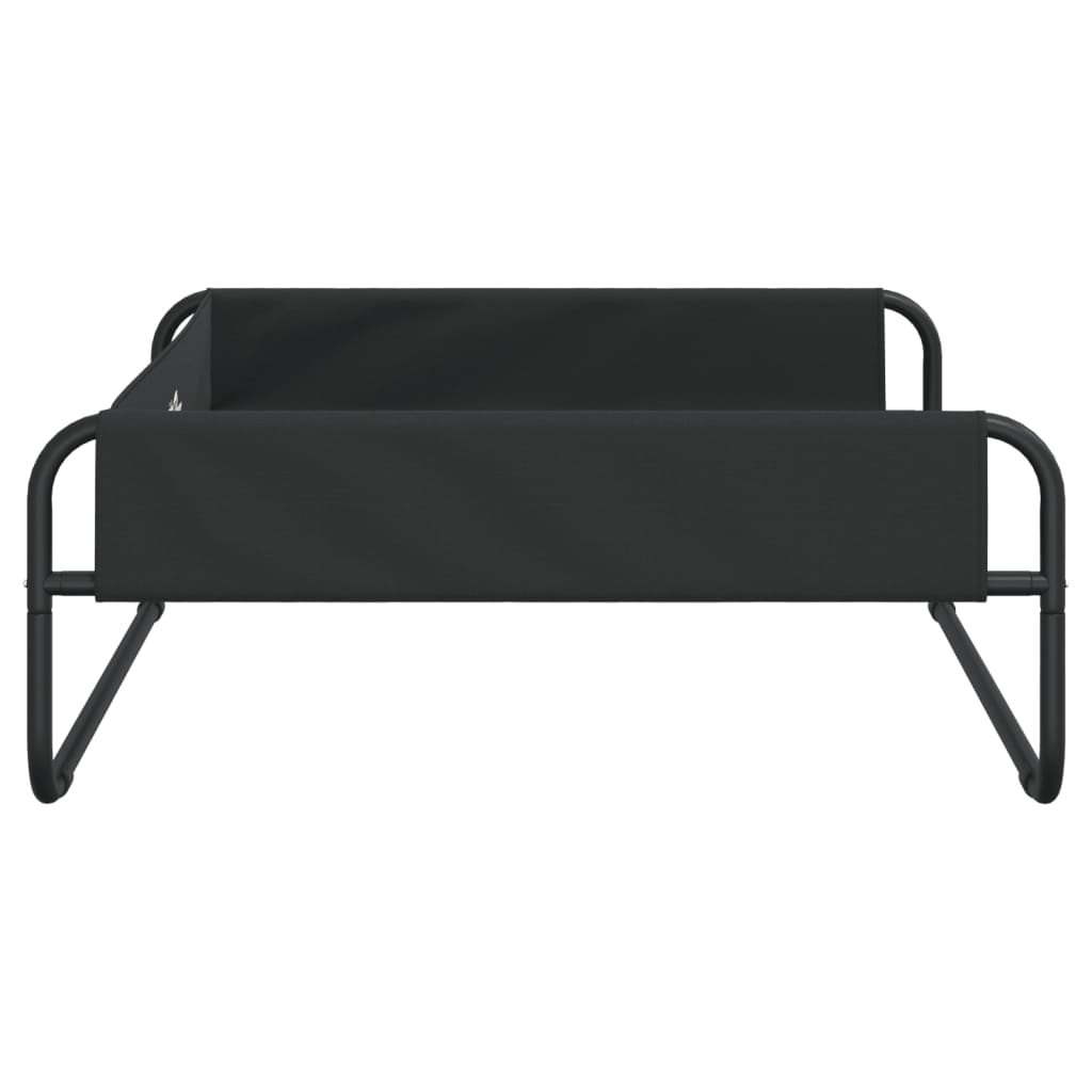 Elevated Dog Bed Anthracite 600D Oxford fabric, powder-coated steel