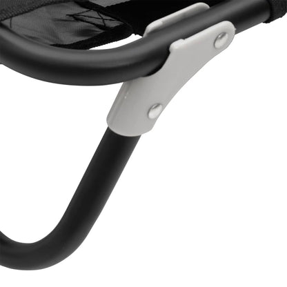 Dog Bed Anthracite 600D Oxford fabric and powder-coated steel