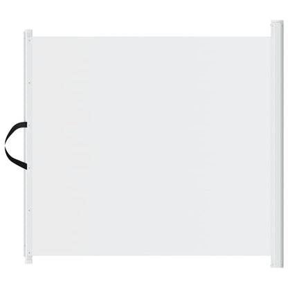 Retractable Pet Gate White 46.3"x49.2"