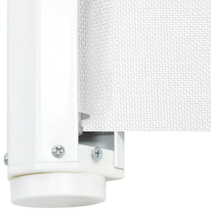 Retractable Pet Gate White 46.3"x49.2"