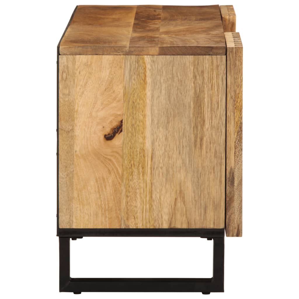 TV Cabinet Natural Mango Solid rough mango wood Medium TV Cabinet