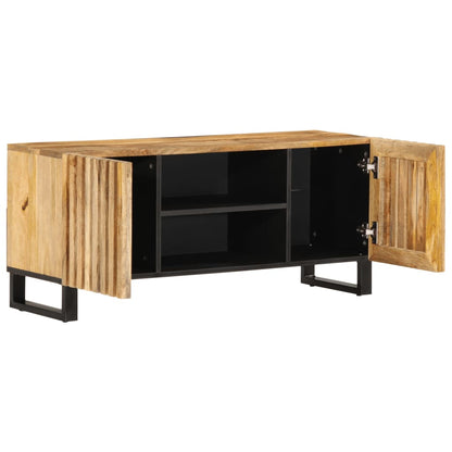 TV Cabinet Natural Mango Solid rough mango wood Medium TV Cabinet