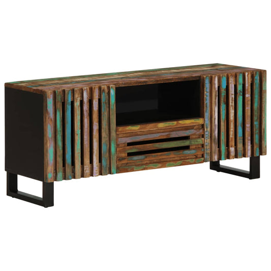 TV Cabinet Reclaimed Acacia Wood Solid Acacia Wood