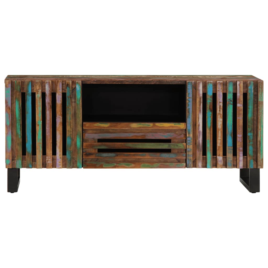 TV Cabinet Reclaimed Acacia Wood Solid Acacia Wood