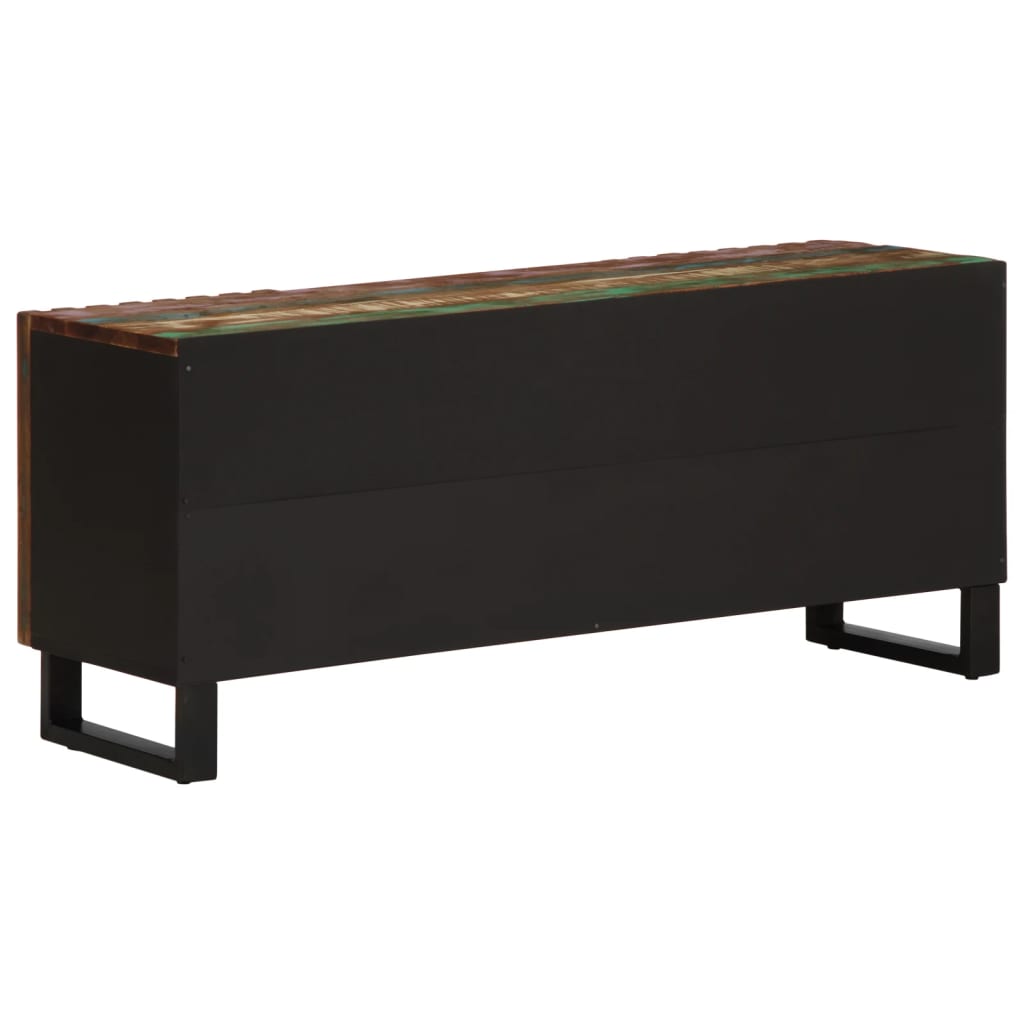 TV Cabinet Reclaimed Acacia Wood Solid Acacia Wood