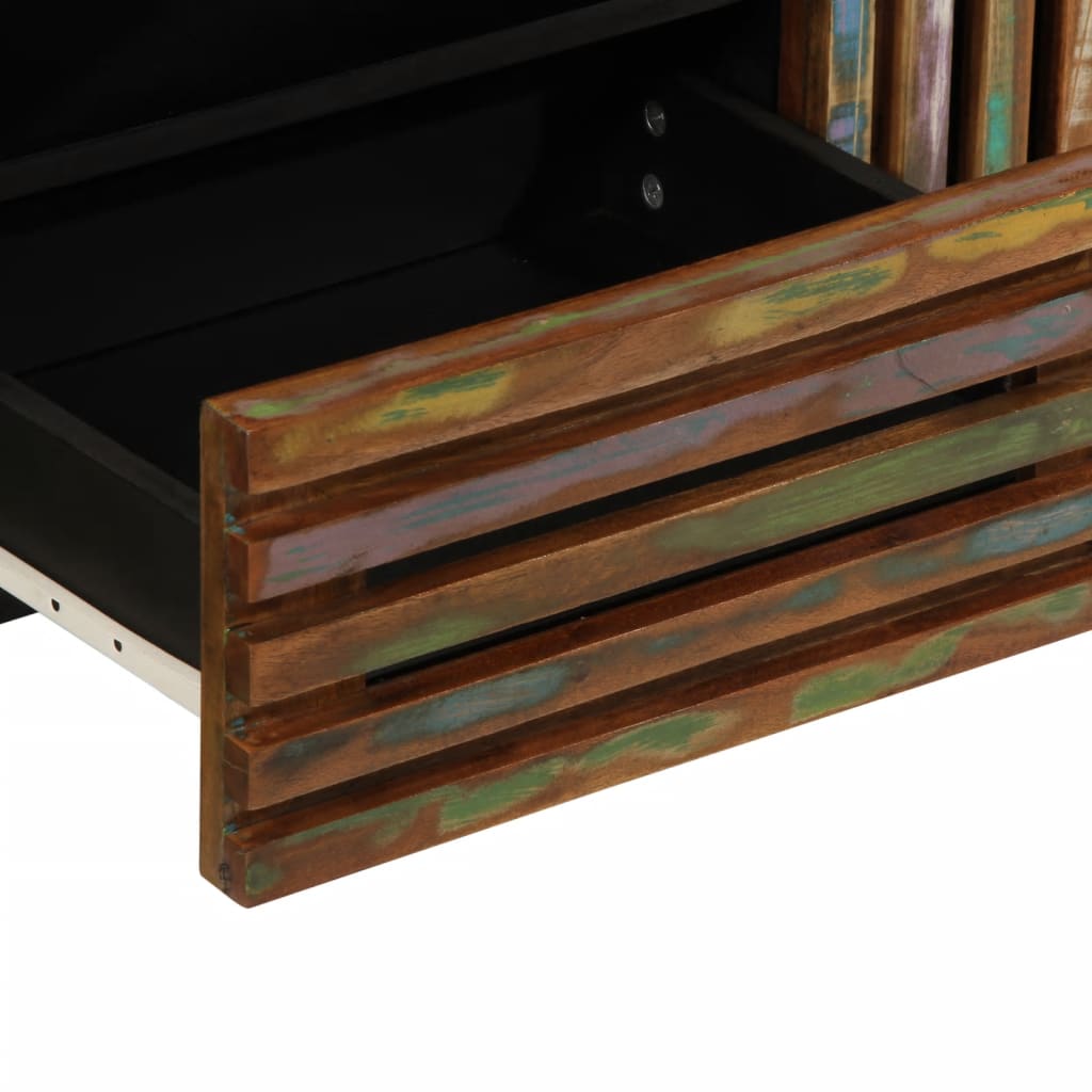 TV Cabinet Reclaimed Acacia Wood Solid Acacia Wood
