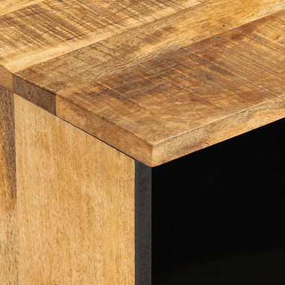 TV Cabinet Natural wood Solid Rough Mango Wood Medium