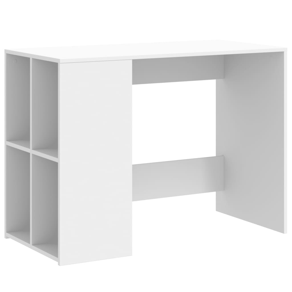 Desk White 40.2"x19.7"x29.5" Engineered Wood
