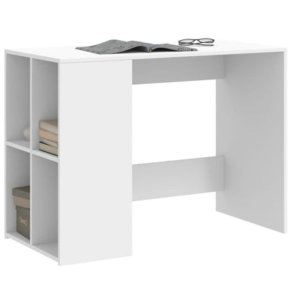 Desk White 40.2"x19.7"x29.5" Engineered Wood