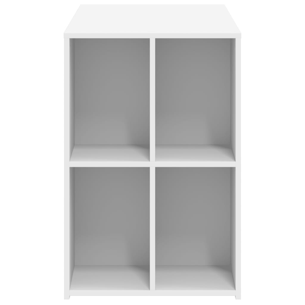 Desk White 40.2"x19.7"x29.5" Engineered Wood