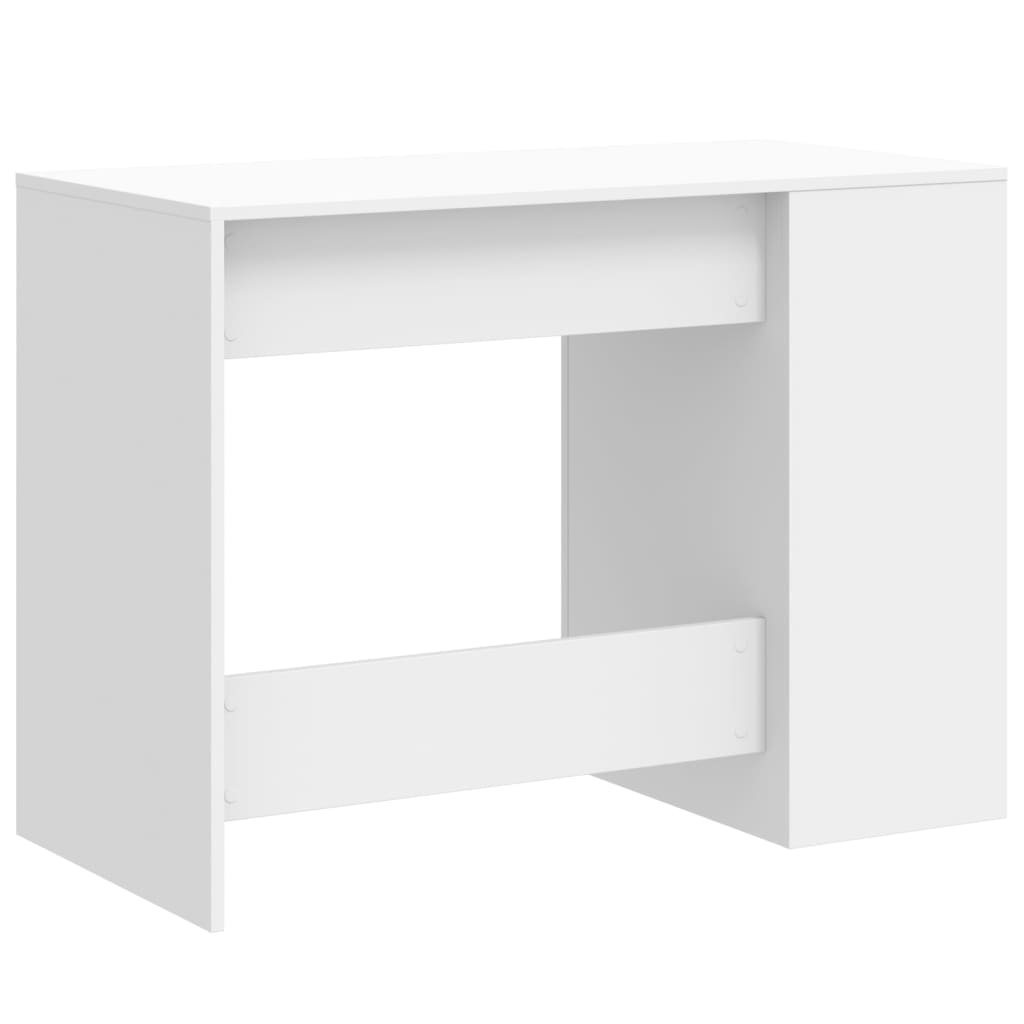 Desk White 40.2"x19.7"x29.5" Engineered Wood