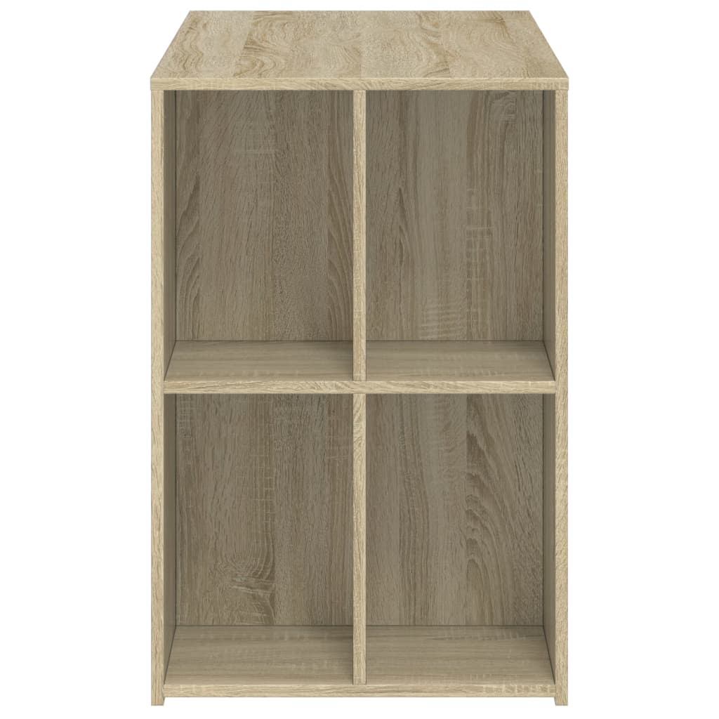 Desk Sonoma Oak 40.2"x19.7"x29.5" Engineered Wood