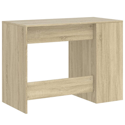 Desk Sonoma Oak 40.2"x19.7"x29.5" Engineered Wood