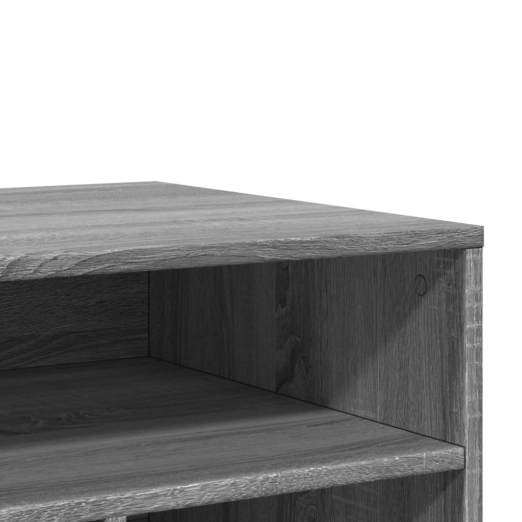 Printer Stand with Wheels Gray Sonoma 23.6"x19.7"x26.4"