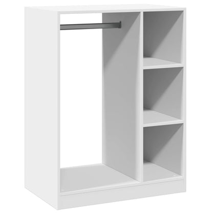 Wardrobe White 30.3"x18.9"x40.2" Engineered Wood