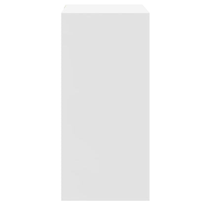 Wardrobe White 30.3"x18.9"x40.2" Engineered Wood